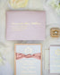 "Nina" - Faire-part de mariage chic, élégant et romantique avec dorure or - Wedding stationery - Création Luxe Carterie Studio