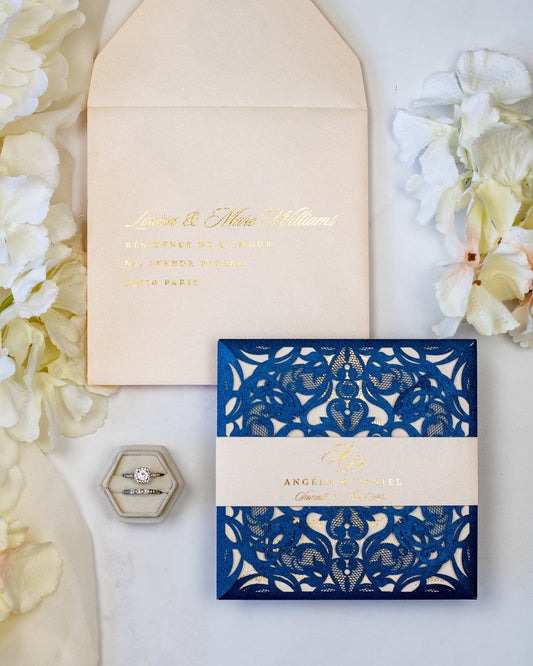 Oeillet - Faire - part - Faire - part seul - Sans enveloppe - Luxe Carterie Studio