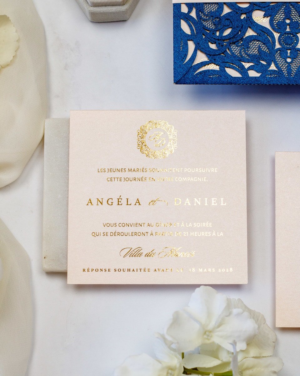 Oeillet - Echantillon - Faire - part - Luxe Carterie Studio