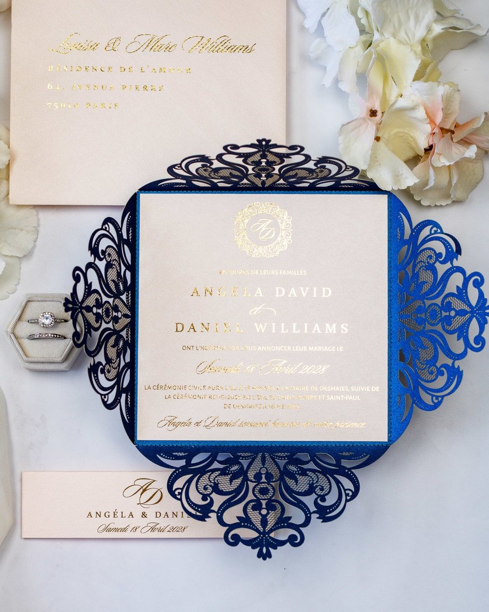 Oeillet - Echantillon - Faire - part - Luxe Carterie Studio