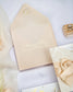 "Olive" - Faire-part de mariage chic, élégant et romantique avec dorure or - Wedding stationery - Création Luxe Carterie Studio