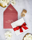 "Olivia" - Faire-part de mariage chic, élégant et romantique avec dorure or - Wedding stationery - Création Luxe Carterie Studio