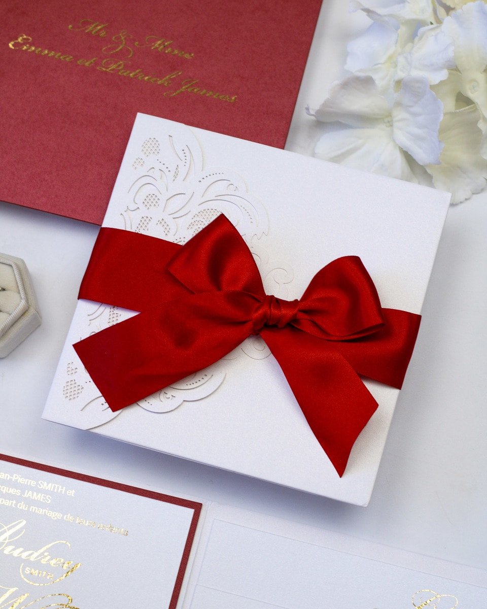 Olivia - Echantillon - Faire - part - Luxe Carterie Studio