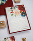 "Opaline" - Faire-part de mariage fleuris élégant et romantique avec dorure or - Wedding stationery - Création Luxe Carterie Studio