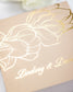 "Oriane" - Faire-part de mariage chic, élégant et romantique avec dorure or - Wedding stationery - Création Luxe Carterie Studio