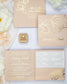 "Oriane" - Faire-part de mariage chic, élégant et romantique avec dorure or - Wedding stationery - Création Luxe Carterie Studio
