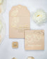 "Oriane" - Faire-part de mariage chic, élégant et romantique avec dorure or - Wedding stationery - Création Luxe Carterie Studio