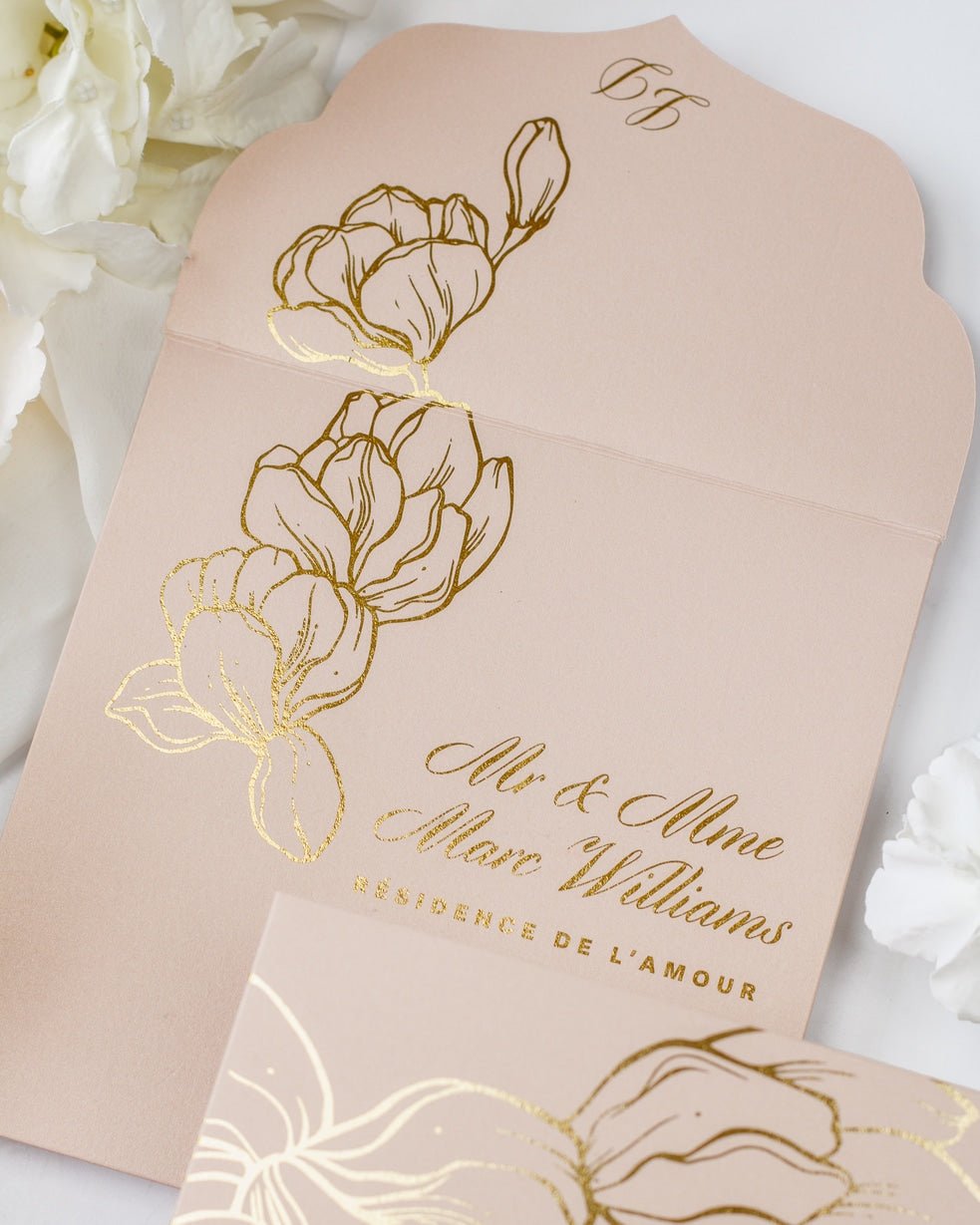 Oriane - Echantillon - Faire - part - Luxe Carterie Studio