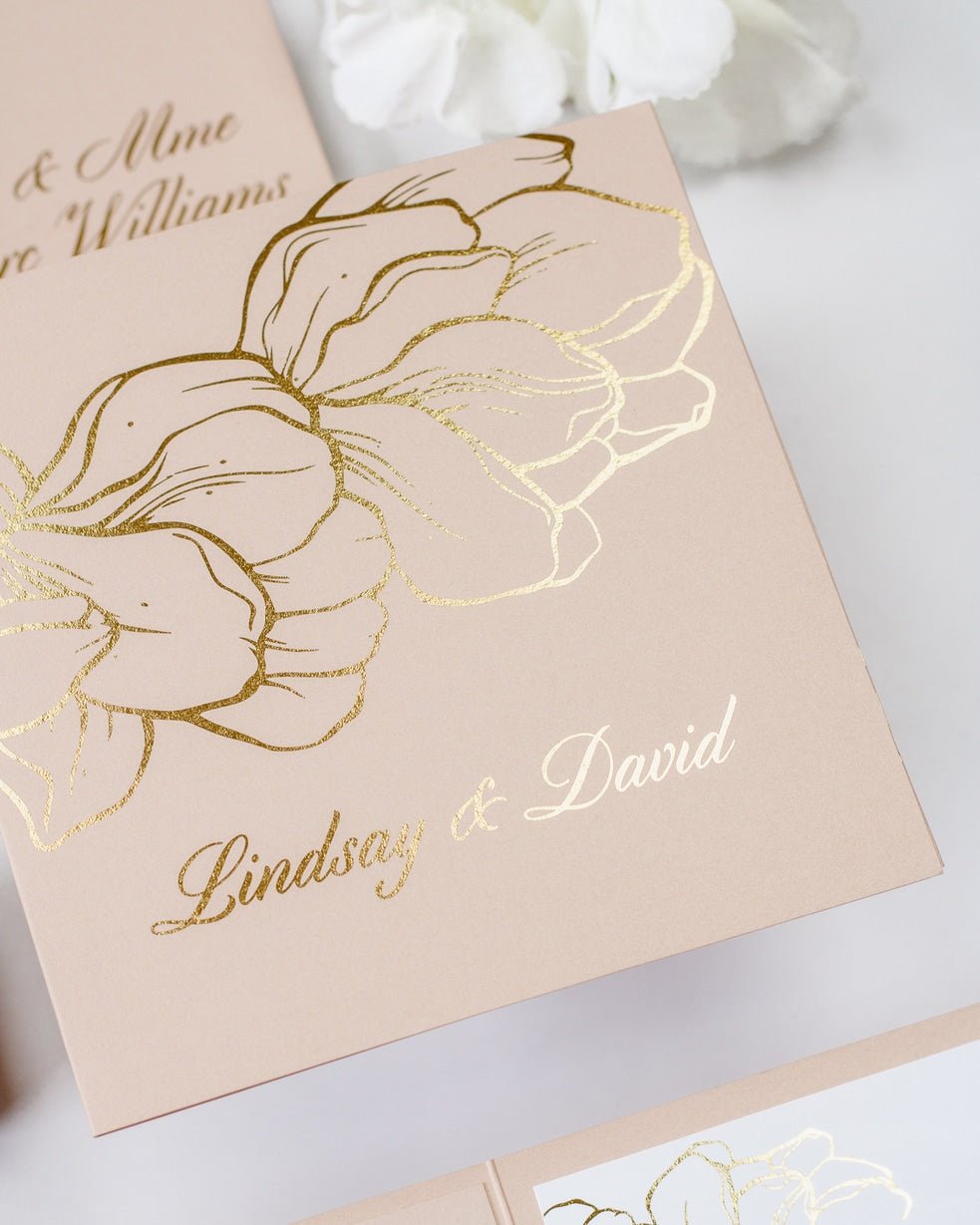 Oriane - Echantillon - Faire - part - Luxe Carterie Studio