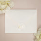 "Paméla - Sticker" - Faire-part de mariage chic, élégant et romantique avec dorure or - Wedding stationery - Création Luxe Carterie Studio