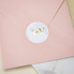 "Paméla - Sticker" - Faire-part de mariage chic, élégant et romantique avec dorure or - Wedding stationery - Création Luxe Carterie Studio