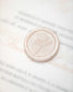 "Parme" - Faire-part de mariage fleuris élégant et romantique avec dorure or et wax seal – Wedding stationery - Création Luxe Carterie Studio