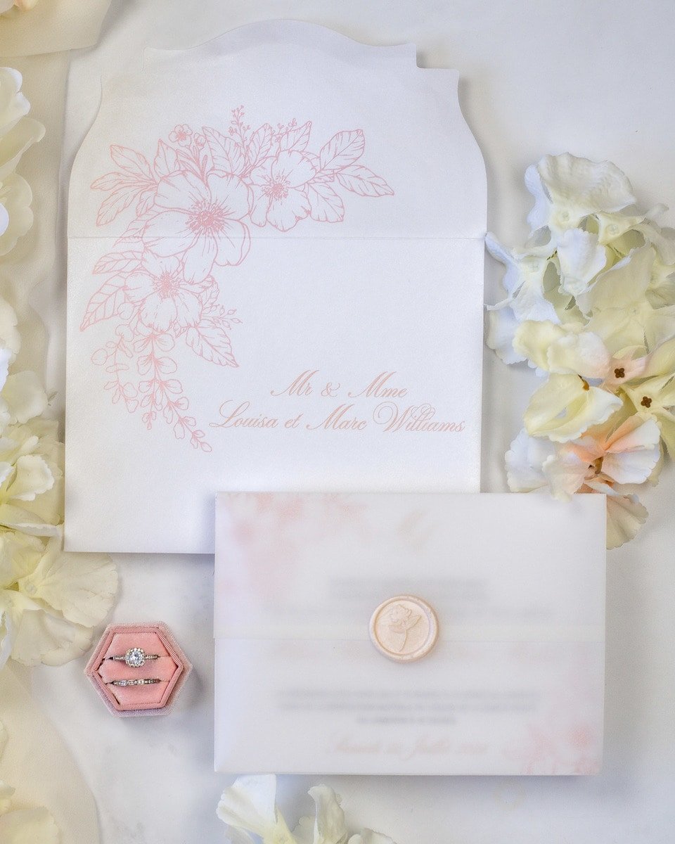 Parme - Echantillon - Faire - part - Luxe Carterie Studio