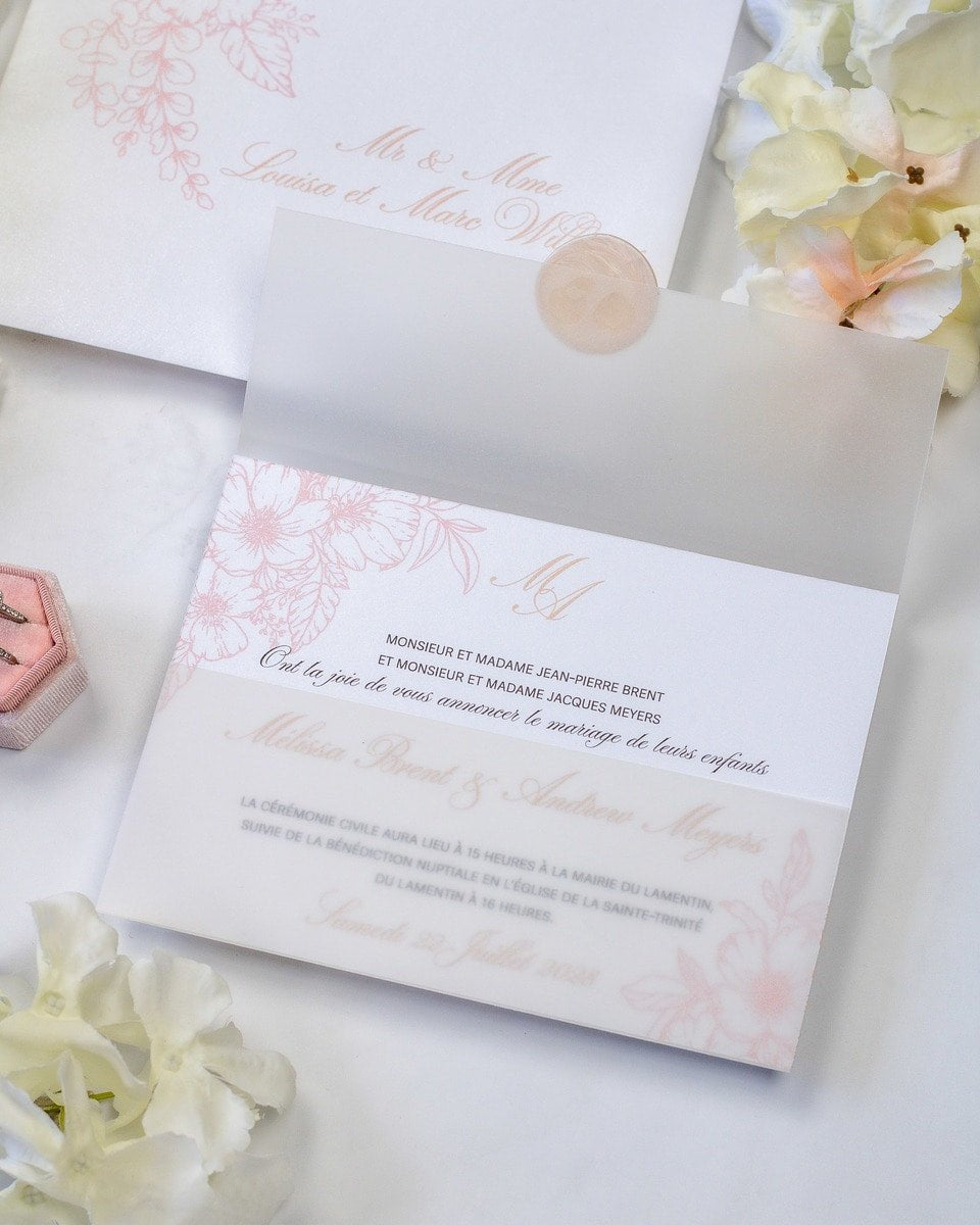 Parme - Echantillon - Faire - part - Luxe Carterie Studio