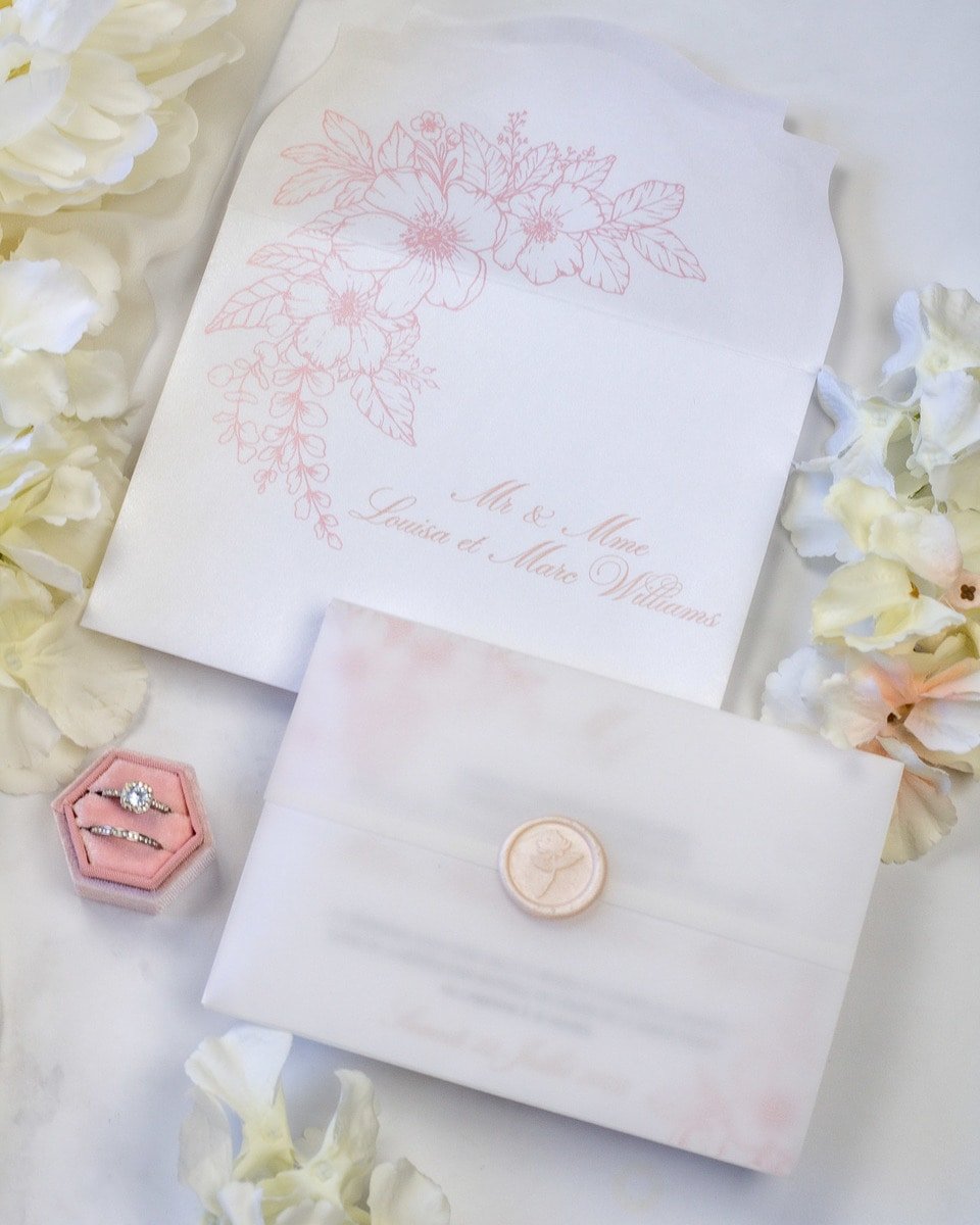 Parme - Echantillon - Faire - part - Luxe Carterie Studio