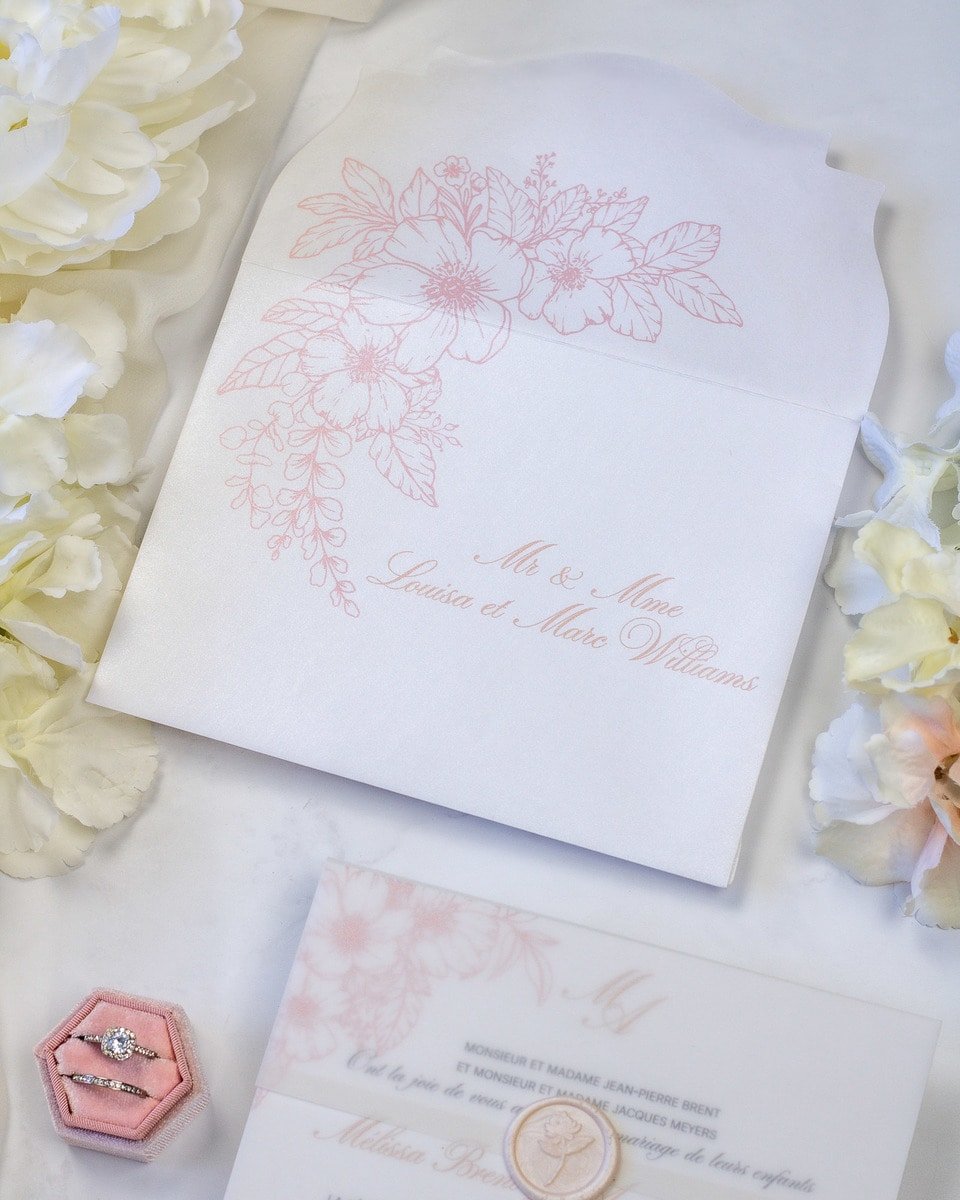 Parme - Echantillon - Faire - part - Luxe Carterie Studio
