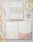 "Peony" - Faire-part de mariage chic, élégant et romantique avec dorure or - Wedding stationery - Création Luxe Carterie Studio