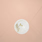 "Perla - Sticker" - Faire-part de mariage chic, élégant et romantique avec dorure or - Wedding stationery - Création Luxe Carterie Studio