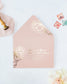 PIVOINE - Enveloppe épaisse avec Dorure - Enveloppe - 12 cm x 16.5 cm - Luxe Carterie Studio