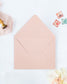 PIVOINE - Enveloppe épaisse avec Dorure - Enveloppe - 12 cm x 16.5 cm - Luxe Carterie Studio