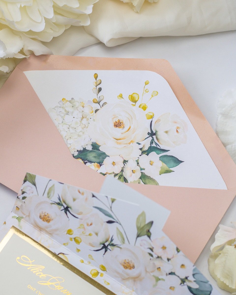 Polly - Echantillon - Faire - part - Luxe Carterie Studio