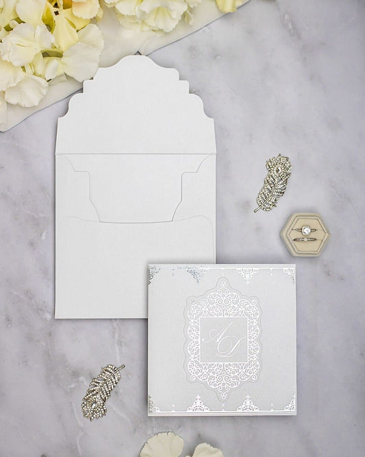 "Poppy" - Faire-part de mariage chic, élégant et romantique avec dorure or - Wedding stationery - Création Luxe Carterie Studio