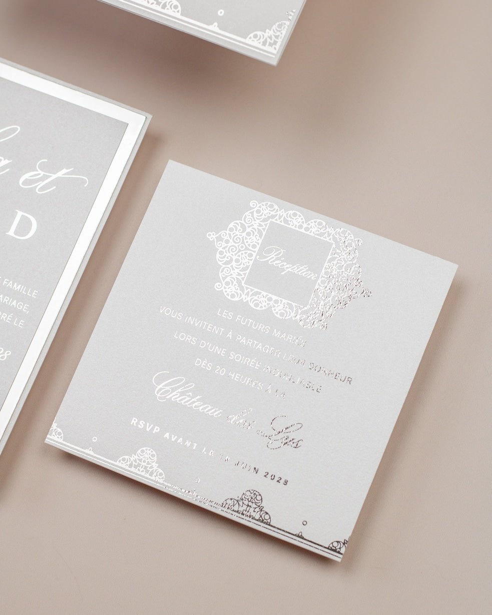 Poppy - Echantillon - Faire - part - Luxe Carterie Studio