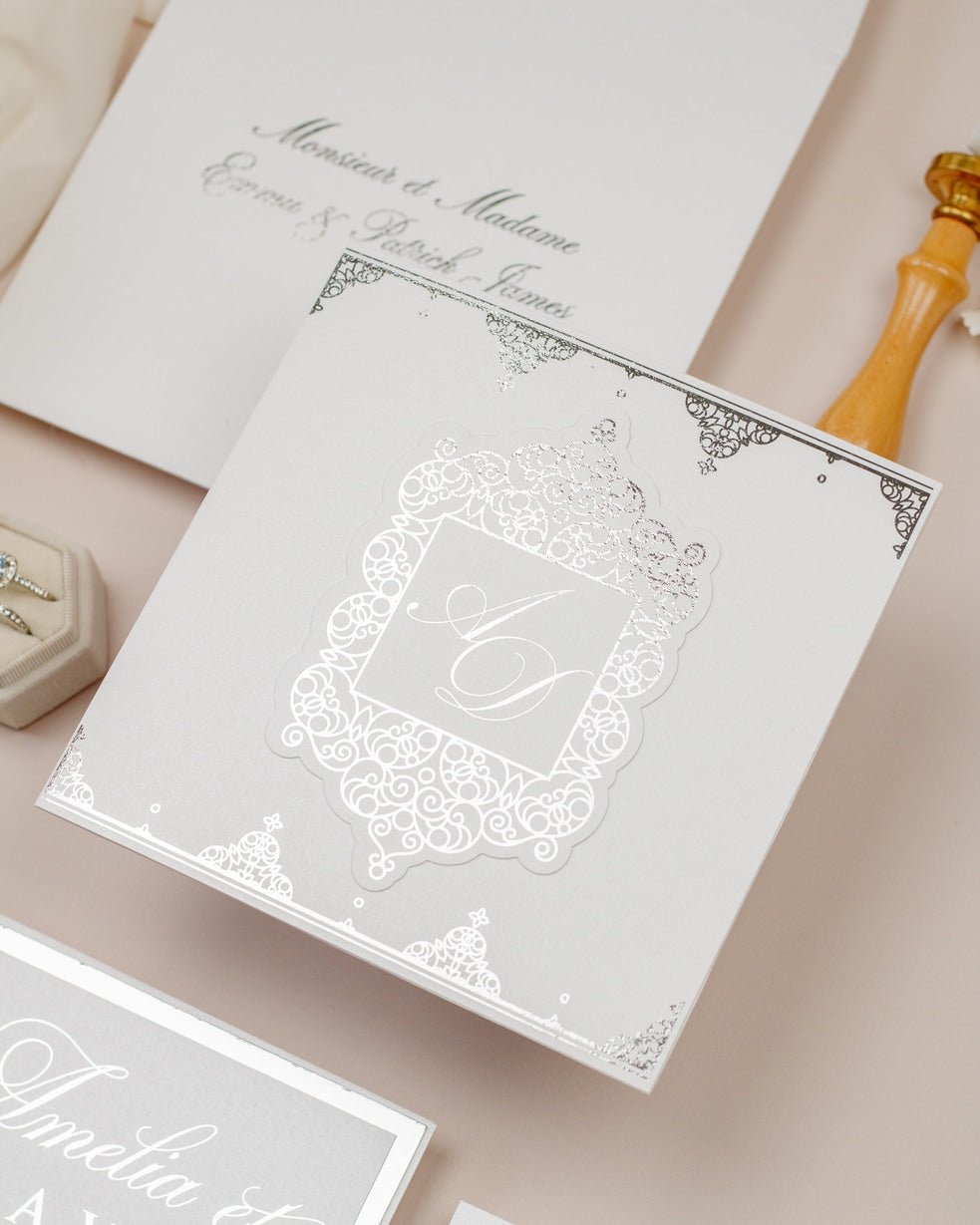 Poppy - Echantillon - Faire - part - Luxe Carterie Studio