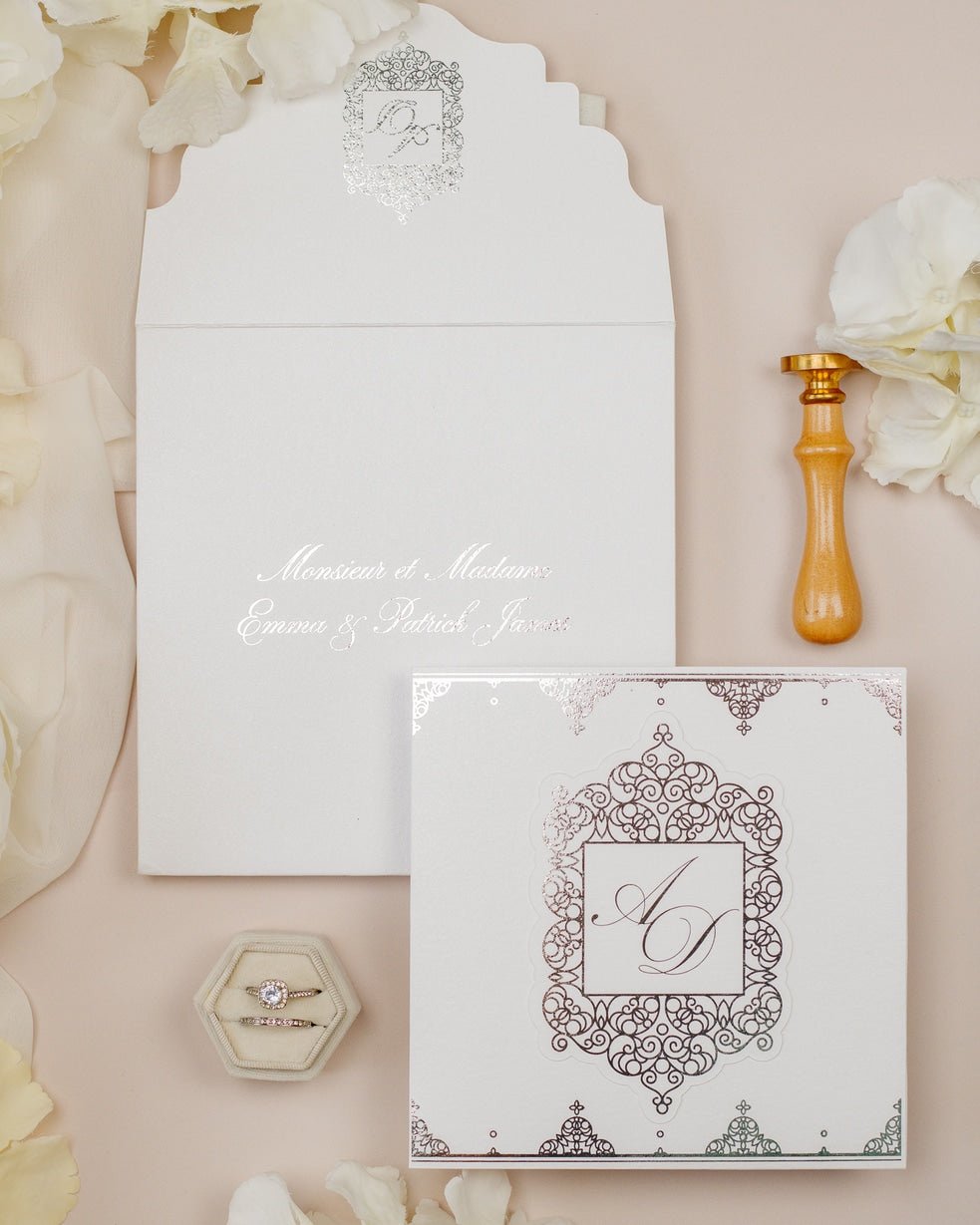 Poppy - Echantillon - Faire - part - Luxe Carterie Studio