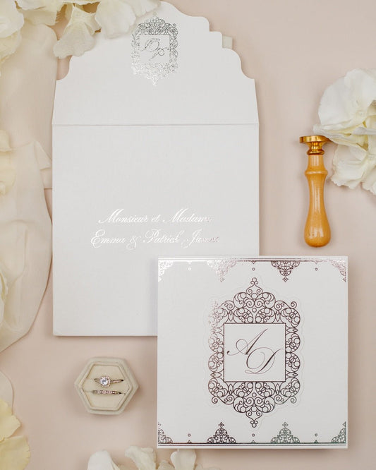 Poppy - Echantillon - Faire - part - Luxe Carterie Studio