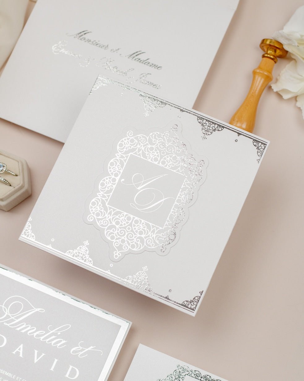 Poppy - Echantillon - Faire - part - Luxe Carterie Studio