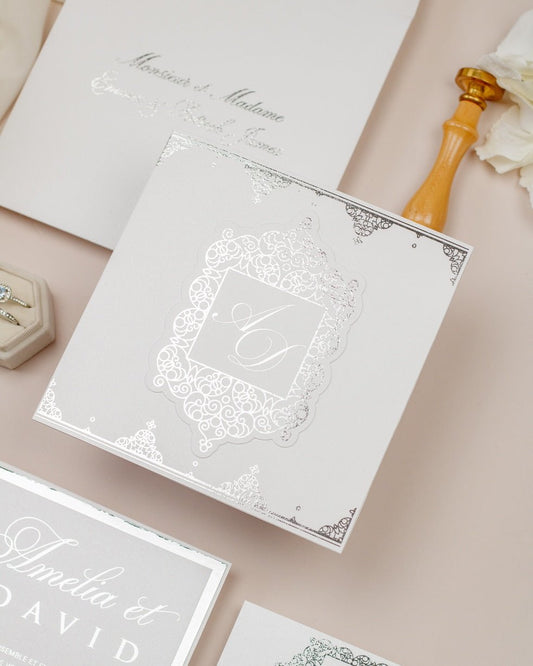 Poppy - Echantillon - Faire - part - Luxe Carterie Studio