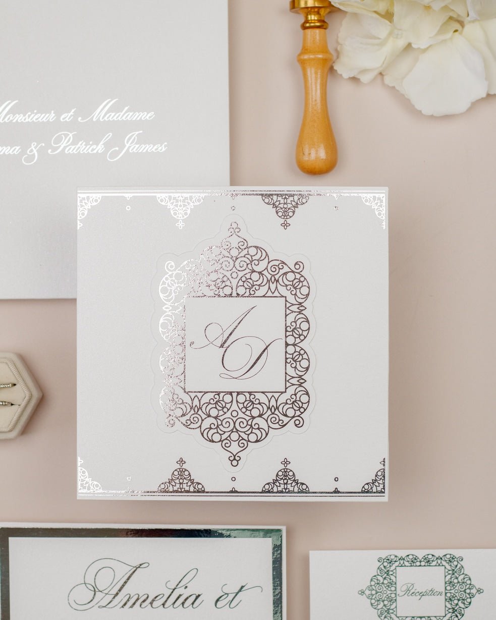Poppy - Echantillon - Faire - part - Luxe Carterie Studio