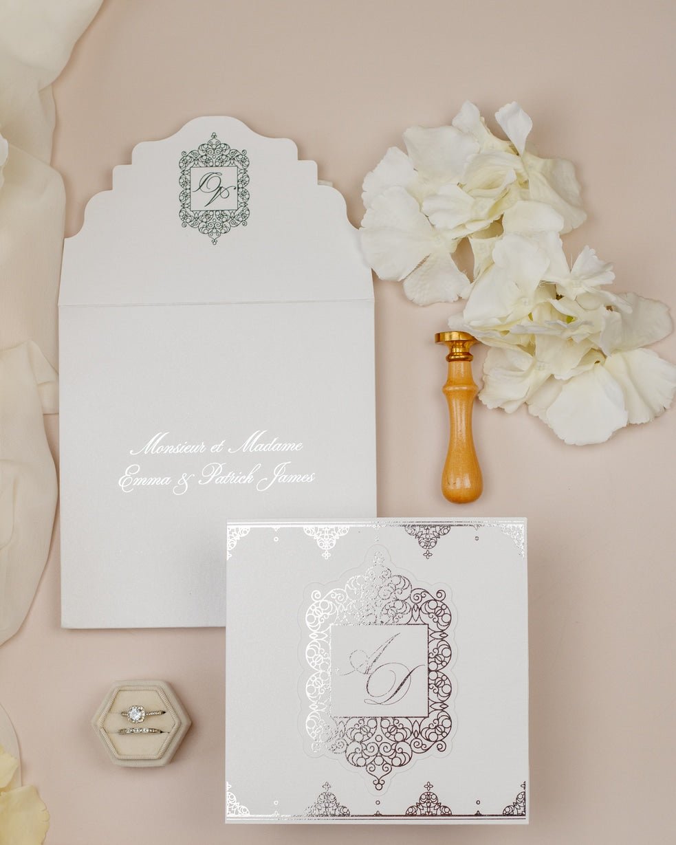 Poppy - Echantillon - Faire - part - Luxe Carterie Studio