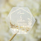 "Prisca - Sticker" - Faire-part de mariage chic, élégant et romantique avec dorure or - Wedding stationery - Création Luxe Carterie Studio