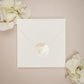 "Prune - Sticker" - Faire-part de mariage chic, élégant et romantique avec dorure or - Wedding stationery - Création Luxe Carterie Studio