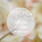 "Prune - Sticker" - Faire-part de mariage chic, élégant et romantique avec dorure or - Wedding stationery - Création Luxe Carterie Studio