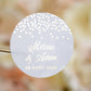 "Prune - Sticker" - Faire-part de mariage chic, élégant et romantique avec dorure or - Wedding stationery - Création Luxe Carterie Studio