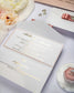 "Rachel" - Faire-part de mariage chic, élégant et romantique avec dorure or - Wedding stationery - Création Luxe Carterie Studio
