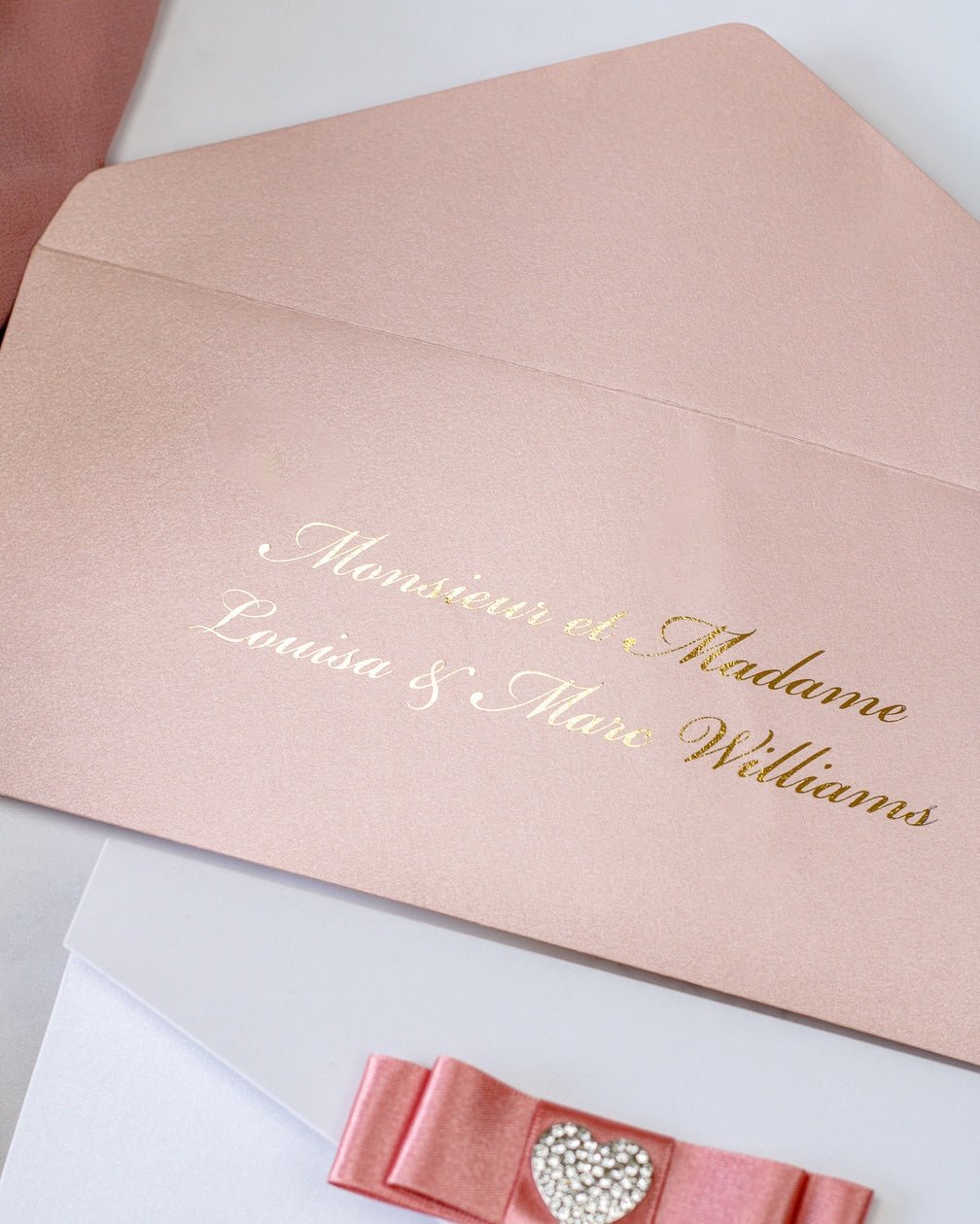 Rachel - Echantillon - Faire - part - Luxe Carterie Studio