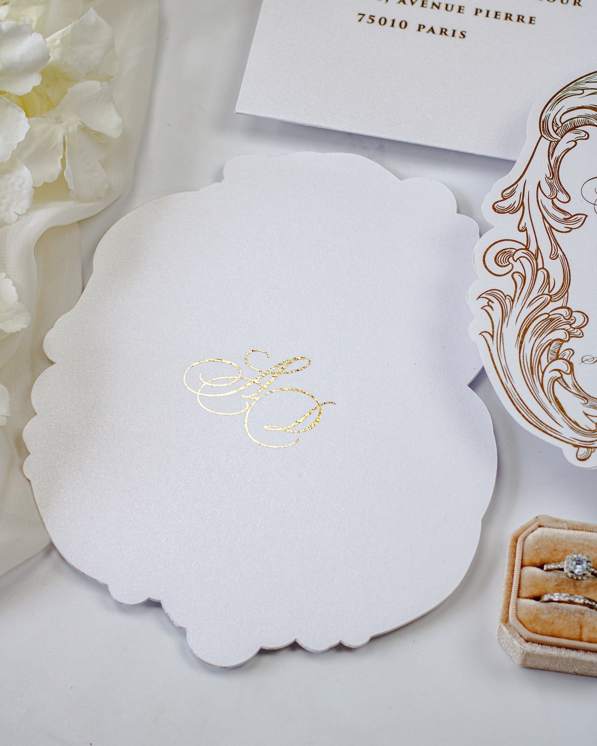 Reina - Echantillon - Faire - part - Luxe Carterie Studio