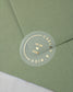 Rosa - Sticker (lot de 15) - Stickers étiquettes - 4 cm - Lot de 15 - Luxe Carterie Studio
