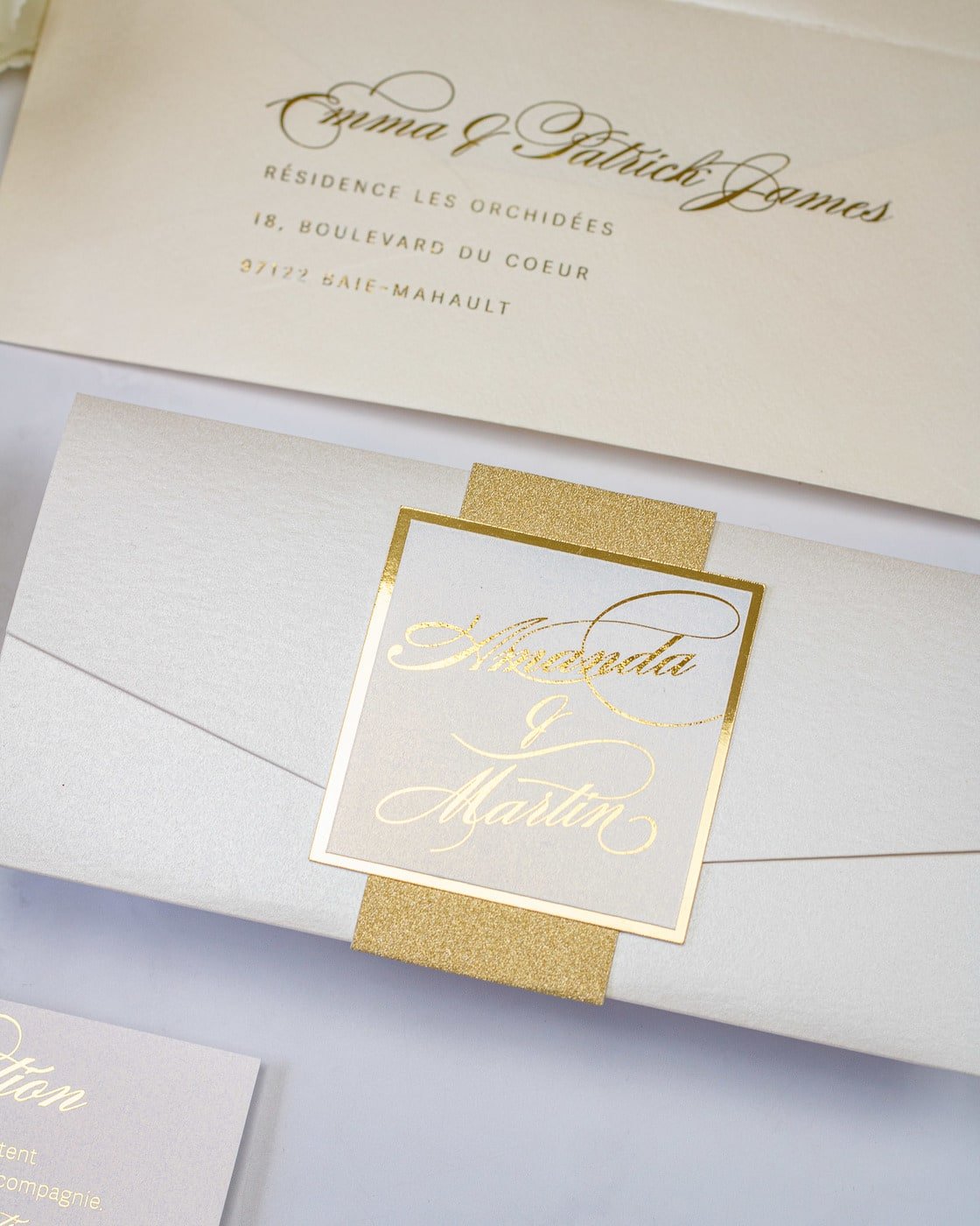 Rosie - Echantillon - Faire - part - Luxe Carterie Studio