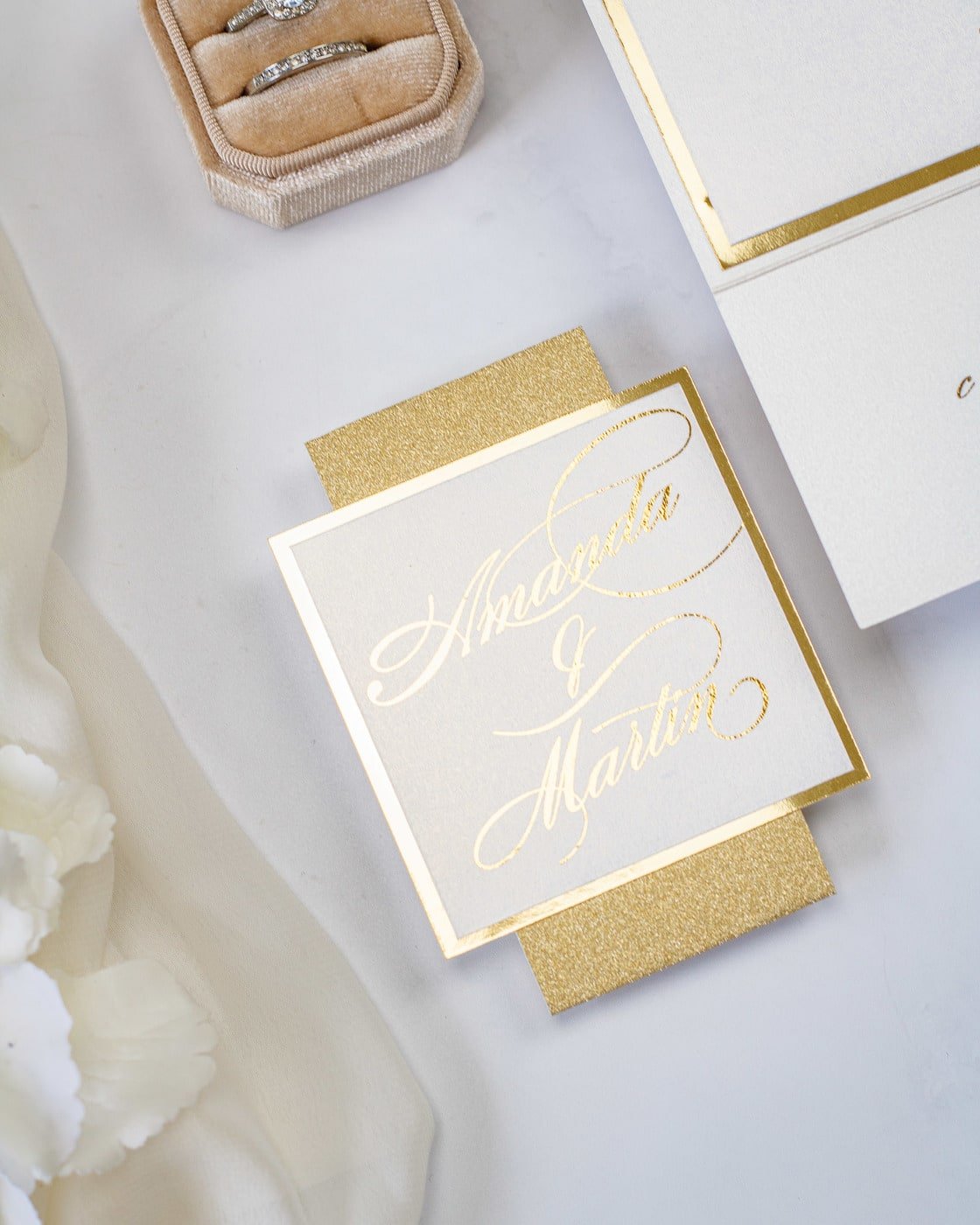 Rosie - Echantillon - Faire - part - Luxe Carterie Studio