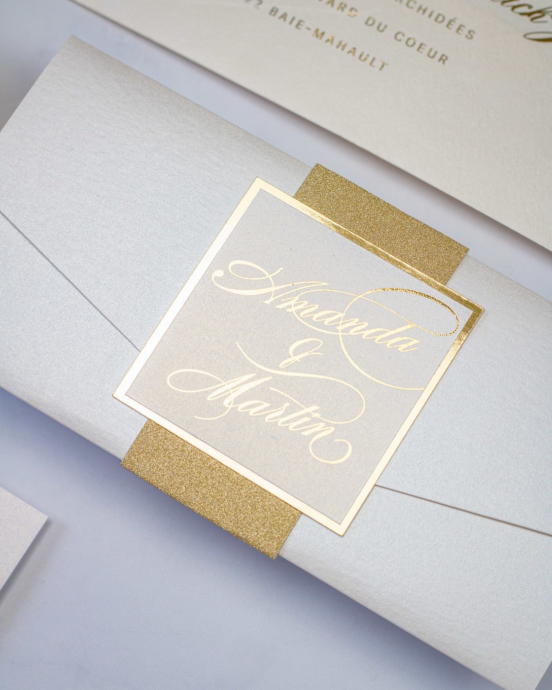 Rosie - Echantillon - Faire - part - Luxe Carterie Studio