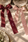 Lucia - Ruban satin "Initiales"