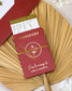 Ruby - Passeport - Echantillon - Faire - part - Luxe Carterie Studio