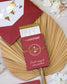 Ruby - Passeport - Echantillon - Faire - part - Luxe Carterie Studio