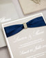 "Salma" - Faire-part de mariage chic, élégant et romantique avec dorure or - Wedding stationery - Création Luxe Carterie Studio