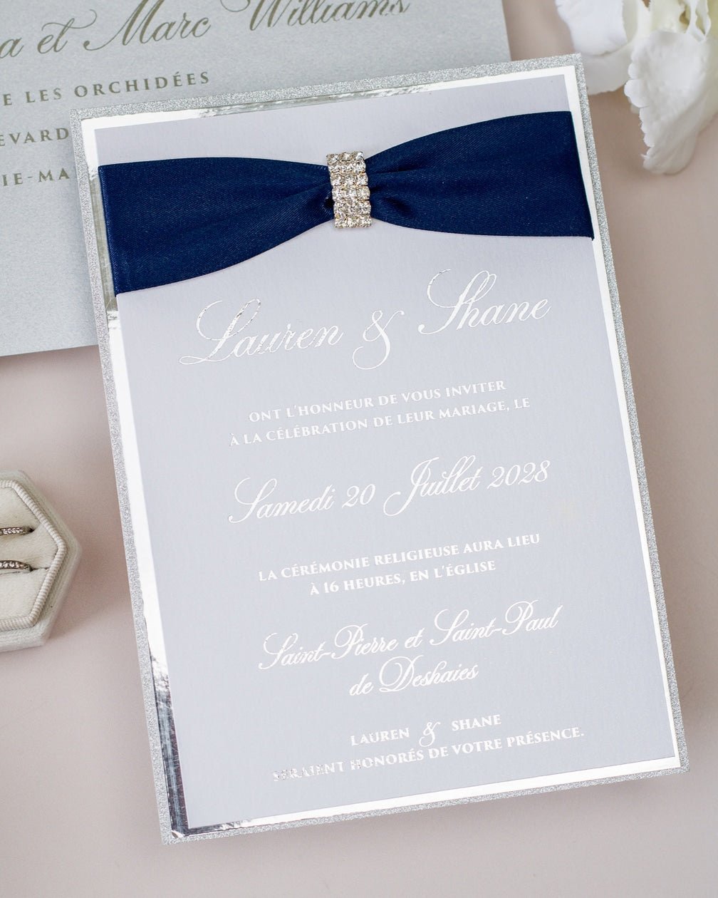 Salma - Echantillon - Faire - part - Luxe Carterie Studio